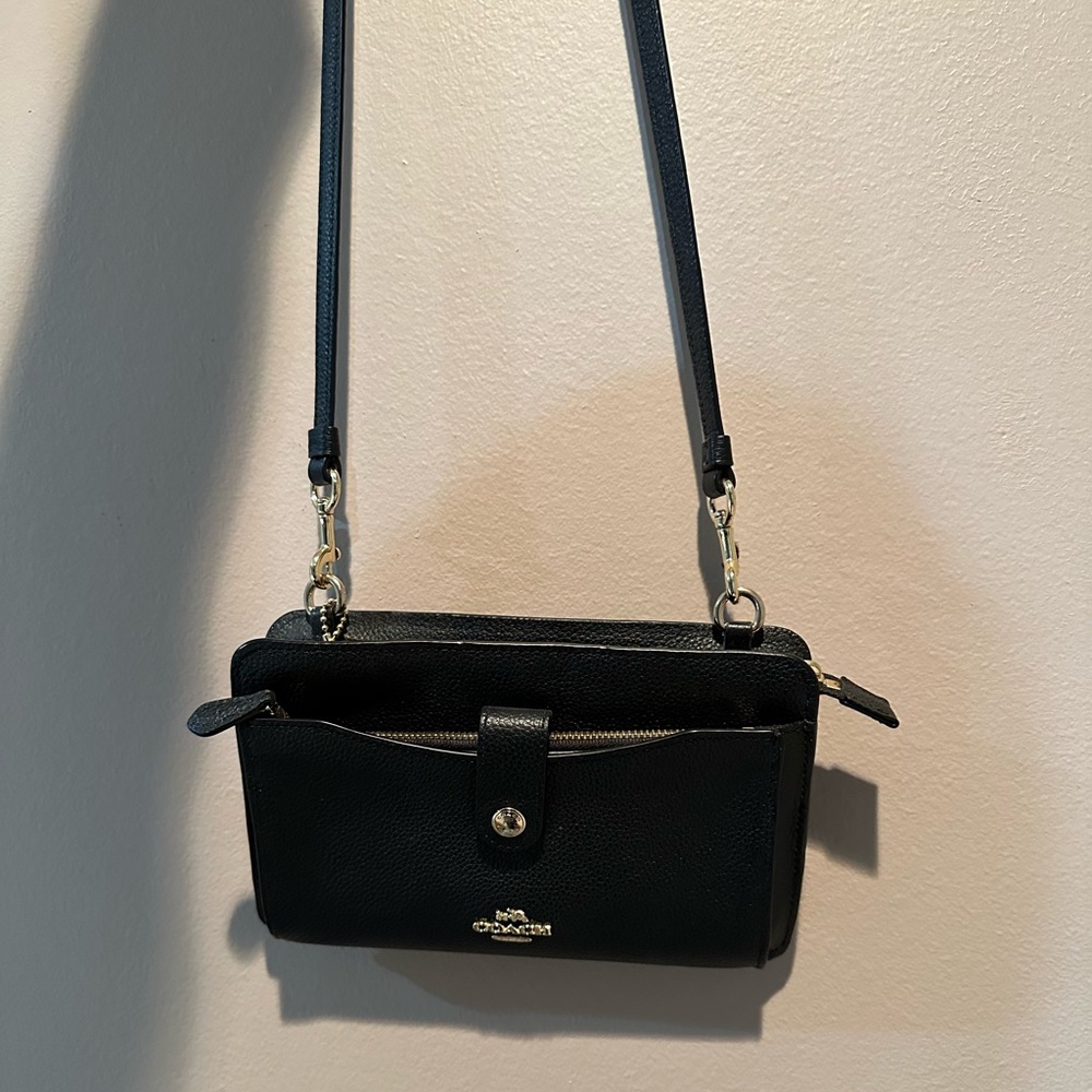 Coach small crossbody wallet bag